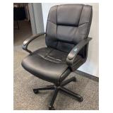 black office chair