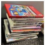 assorted Wii games