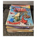 retro Zelda gaming manuals