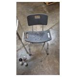 shower chair and walker