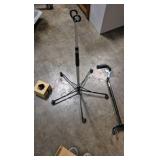 cane and IV rack