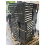 Large Rotating Small Item Ultra-Efficient Storage & Organization Nearly 500 Bins    System