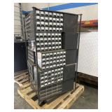 Large Rotating Small Item Ultra-Efficient Storage & Organization Nearly 500 Bins    System