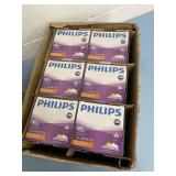 Lot of 12 - NEW - Philips 90-Watt Replacment 12-Watt LED/DEL Soft White Indoor / Outdoor PAR38 Lightbulb Light Bulb