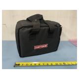 Lot of 12 NEW Craftsman Black Nylon Soft-Sided Tool Bag Storage Cases with Compartment Divider & Dual Zippers