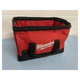 NEW - Milwaukee Power Tools Contactor Tool Carry / Storage Case - Soft Sided Nylon with Zipper & Stay-Open Top
