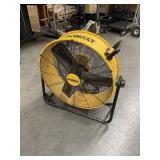 DeWalt 24" Heavy-Duty Drum Fan with Extra Long 12