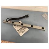 Tripp-Lite Heavy Duty 4-Wide Spaced-Out 24" Bench & Cabinet Power Outlet Strip with 6