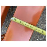 Quantity 4 - Heavy Duty Teardrop Pallet Rack / Racking Load Beams - 96" Long (Wide)  and 4.5" High