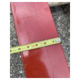 Quantity 2 - Heavy Duty Teardrop Pallet Rack / Racking Load Beams - 96" Long (Wide)  and 4.5" High