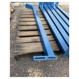 Quantity 6 - Heavy Duty Pallet Rack / Racking Load Beams - 52" Long (Wide)  and 2.5" High
