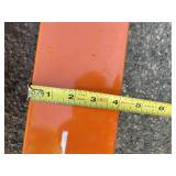 Quantity 4 - Heavy Duty Teardrop Pallet Rack / Racking Load Beams - 96" Long (Wide)  and 4" High