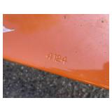 Quantity 4 - Heavy Duty Teardrop Pallet Rack / Racking Load Beams - 96" Long (Wide)  and 4" High