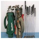 Golf Club LOT - Includes both Kids and Adult Clubs and Bags