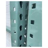PAIR of Heavy Duty Teardrop Pallet Rack / Racking Uprights - 96" (8