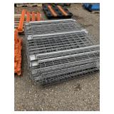 Pallet Rack Industrial Heavy Duty Racking Wire / Metal Mesh Decking Deck Shelf - 15 Decks