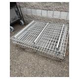 Pallet Rack Industrial Heavy Duty Racking Wire / Metal Mesh Decking Deck Shelf - 6 Decks