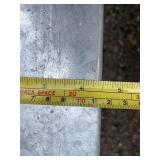 Lot of 4 - GALVANIZED Teardrop Pallet Rack / Racking Beams 8