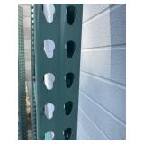 SINGLE - Heavy Duty Teardrop Pallet Rack / Racking Upright - 96" (8