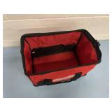 NEW - Milwaukee Power Tools Contactor Tool Carry / Storage Case - Soft Sided Nylon with Zipper & Stay-Open Top