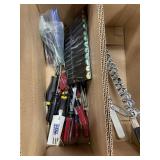 Miscellaneous LOT (4 Boxes) of Various Tools - Socket Wrench and Sockets, Saws/Cutting, Allen Wrenches & More!