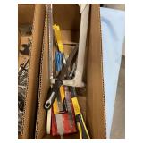 Miscellaneous LOT (4 Boxes) of Various Tools - Socket Wrench and Sockets, Saws/Cutting, Allen Wrenches & More!