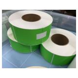 Miscellaneous LOT of Adhesive Stickers and Magnetic Labeling Rolls / Magnetic Label Strips