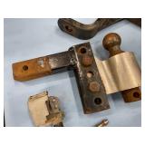 Miscellaneous LOT of Various Hitch Ball Mounts - Heavy Duty Steel Towing Units