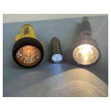 Flashlight LOT - Small LED Duracell and Large Maglite Mag-Lite Flashlights - All Working!