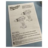 NEW - Milwaukee Power Tools M18 18-Volt Compact 1/2" Drill / Driver   Model 2606-20