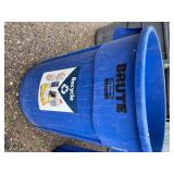 Lot of 3 - Rubbermaid Commercial Products BRUTE Trash Cans / Garbage Containers / Recycle Bins