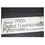 PFP Model 7000 Rugged Highly-Versatile Digital Thermometer & Pyrometer Kit / Set with Case
