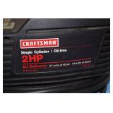 Craftsman 2HP 2 Horsepower Single Cylinder Oil-Free 125PSI Air Compressor