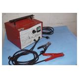 Large Heavy-Duty Century Battery Charger and Booster - High-Amp Boost Settings - Model 141-31