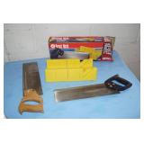 Great Neck 12" Mitre Box with 14" Back Saw System