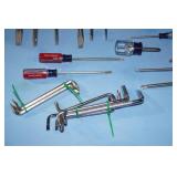 Craftsman Phillips / Philips Head and Standard Screwdriver LOT with Soft-Sided Case