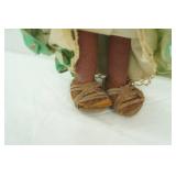 Vintage Mid Century Mexican Folk Art Doll