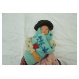 Vintage Folk Art Doll