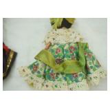 Vintage Folk Art Souvenir Dolls