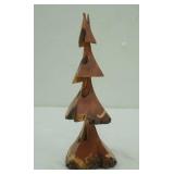 Alpine Wooden Sculpture. Diamond Willow, Signed John Thompson. 9.75" tall