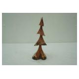 Alpine Wooden Sculpture. Diamond Willow, Signed John Thompson. 9.75" tall