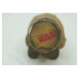 Vintage Italian Resin Happy Friar Figurines 3ct