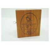 Vintage Toystalgia Inc. Music Box Coin Bank; Vintage Japanese Himitsu-Bako (secret puzzle box)