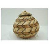 African hand woven Zulu basket