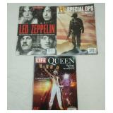 Life Magazine: Queen, Led Zeppelin, History Magazine: Special OPS
