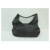 Halston Heritage Black Leather Shoulder Bag