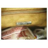 Halston Heritage Black Leather Shoulder Bag