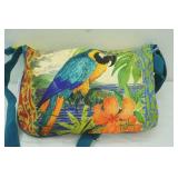Guy Harvey Parrot Palace Crossbody Bag Tote