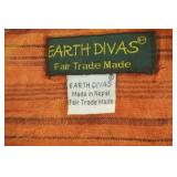 Earth DIvas Corduroy Patchwork Boho Crossbody Bag