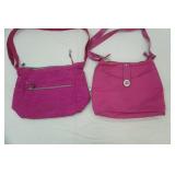Pink Kipling Alenya Shoulder Crossbody Bag; Baggallini Pink Crossbody Bag